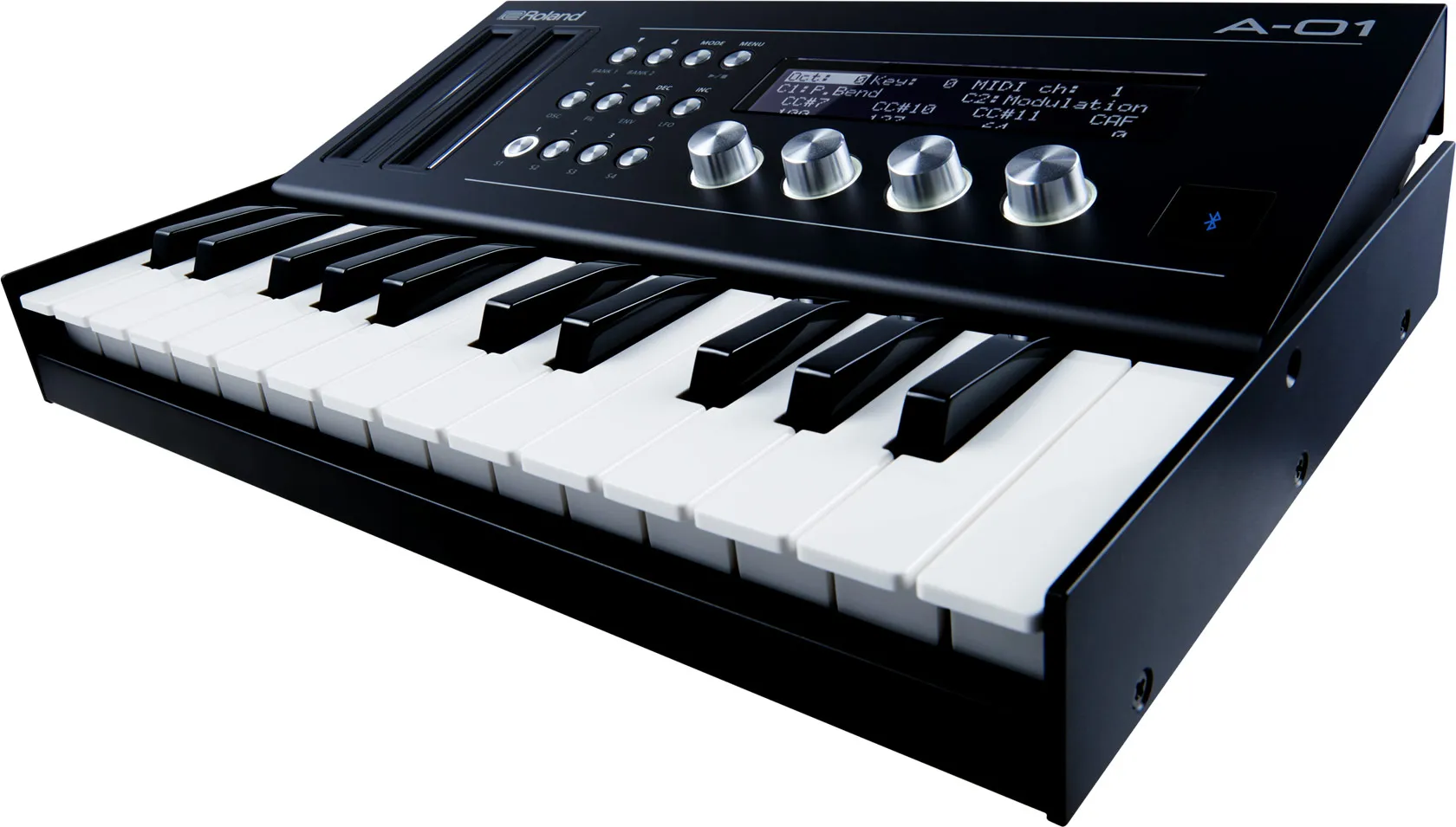 Roland A-01 with keyboard - Right View 2