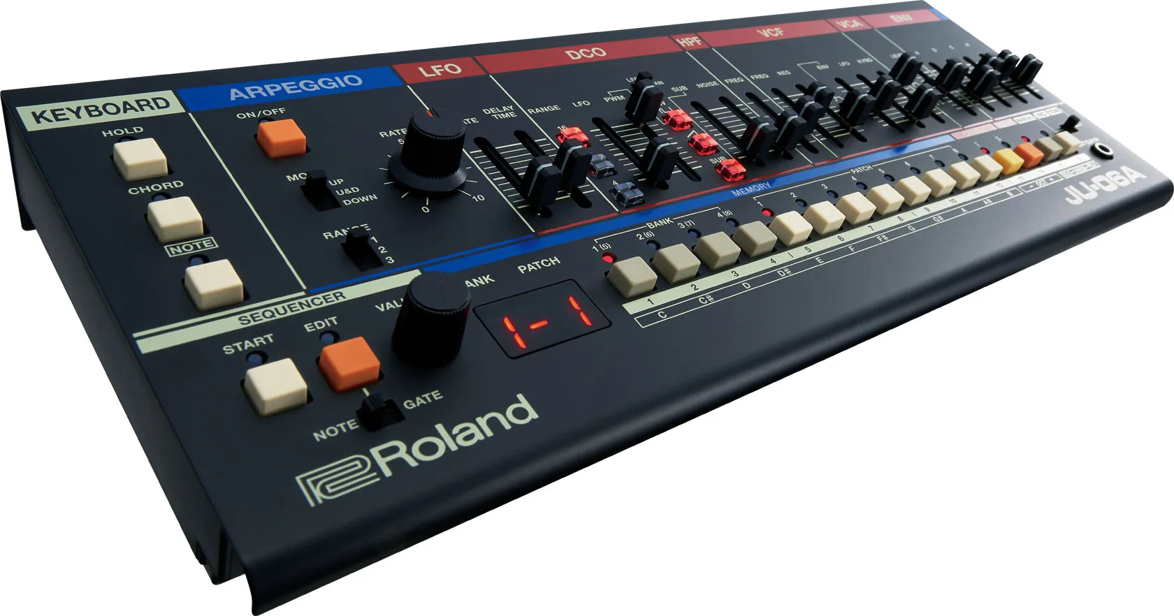 Roland JU-06A Left Side View