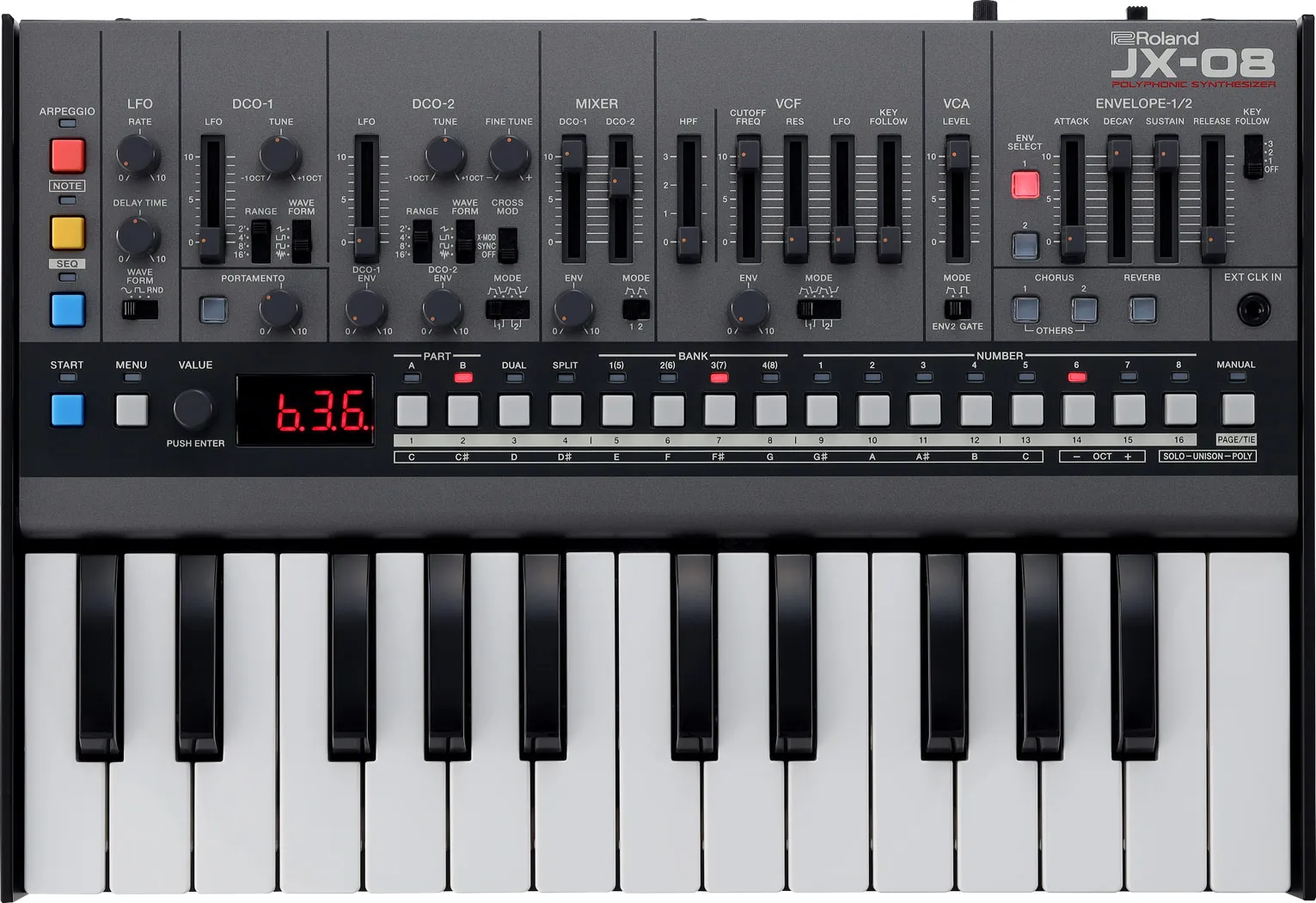 Roland JX-08 with dock